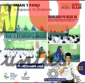 Sosialisasi P5 Kelas XII di SMAN 1 Panji: Membangun Kesadaran Beragam dalam Persatuan