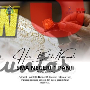 Selamat Hari Batik Nasional di SMA Negeri 1 Panji Situbondo