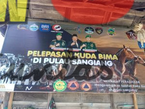 Kunjungan Danrem 162/WB Dalam Rangka Pelestarian Kuda Bima di Pulau Sangiang