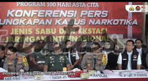 Polri Gagalkan Peredaran Narkoba Jaringan Internasional, Amankan 207 Kg Sabu dan 90 Ribu Butir Ekstasi