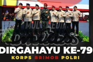 Peringatan Hari Ulang Tahun Korps Brimob Polri ke-79