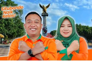 Oranye Menyala Pasangan Nomor Urut 01 Unggul Versi Quick Count