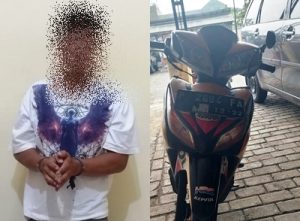 Polisi Amankan Pelaku Curanmor di Banyuglugur